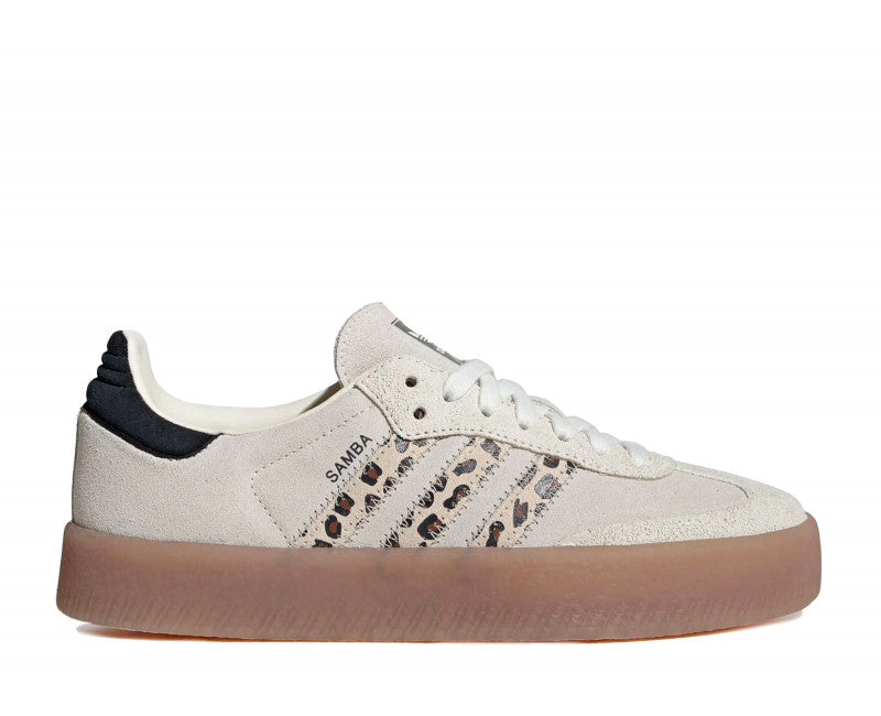 Adidas Sambae Leopard OffWhite
