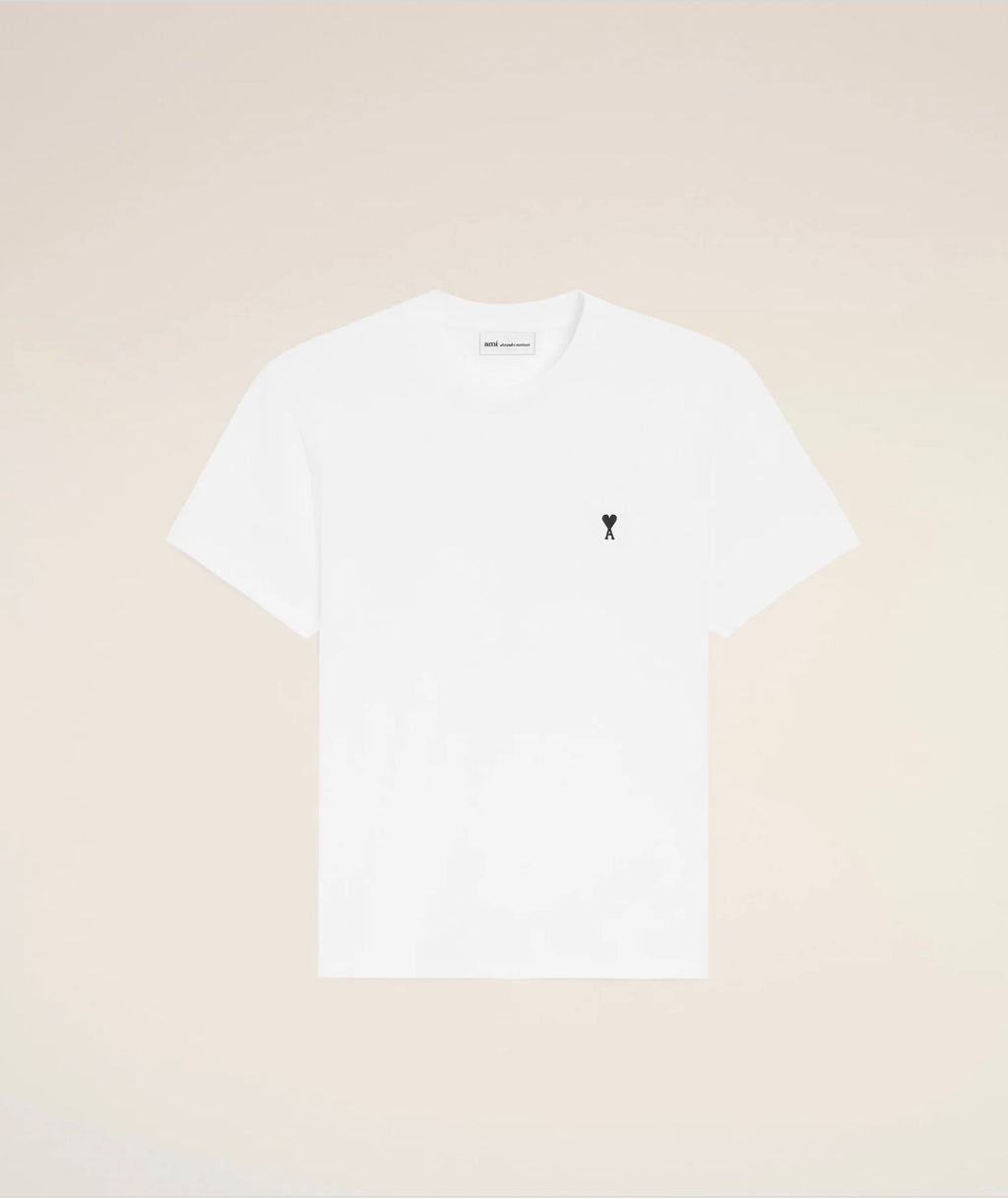 TSHIRT AMI DE COEUR NOIR BLANC EN COTON