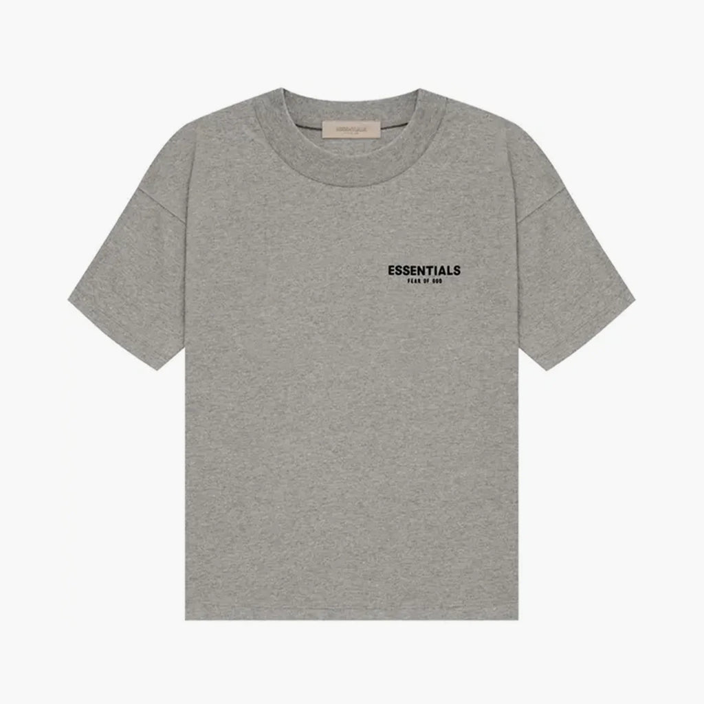 ESSENTIALS FEAR OF GOD T-SHIRT DARK OATMEAL GRIS FONCÉ