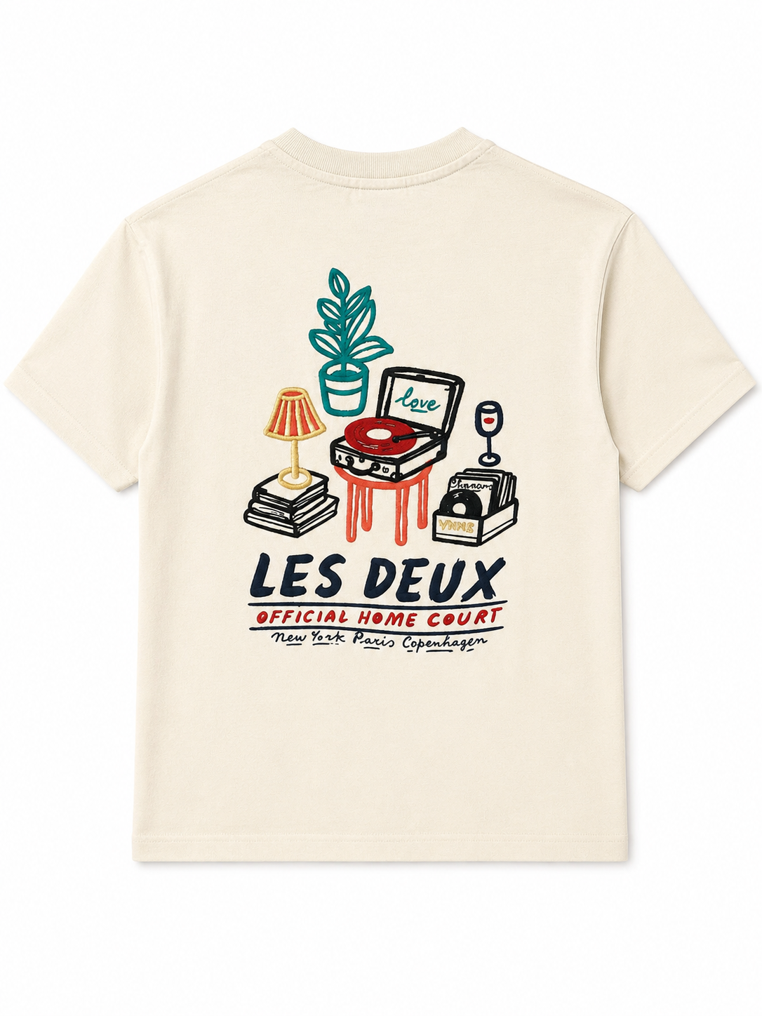 T SHIRT RECORD LES DEUX