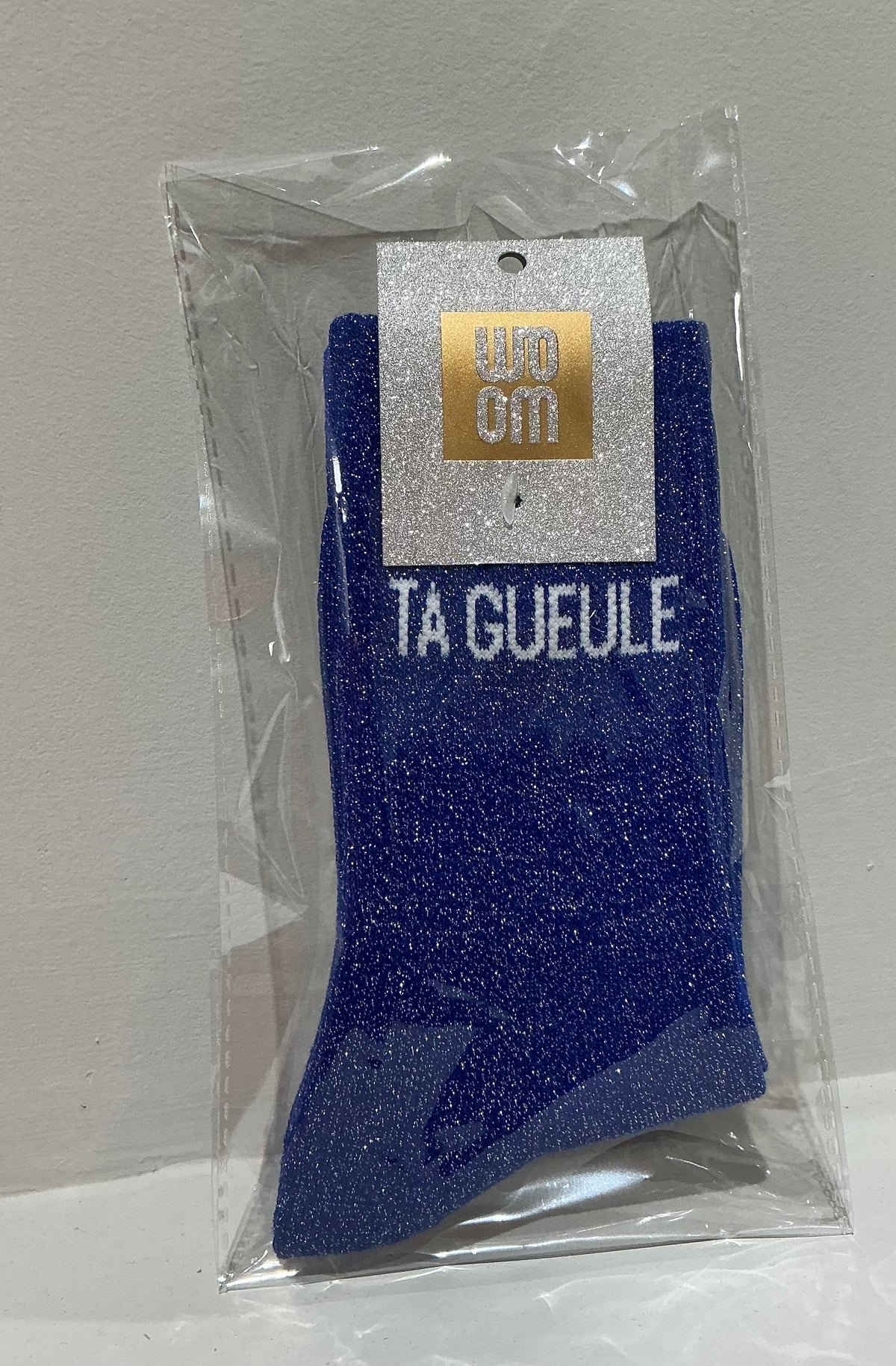 Chaussettes à paillettes ta gueule