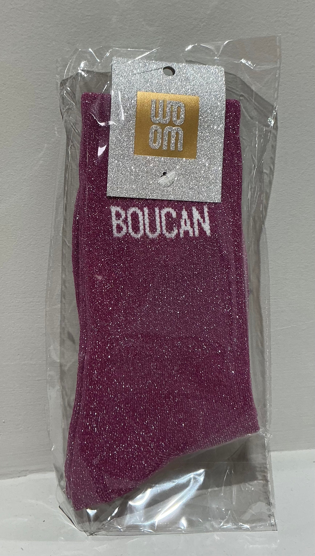 Chaussettes à paillettes boucan
