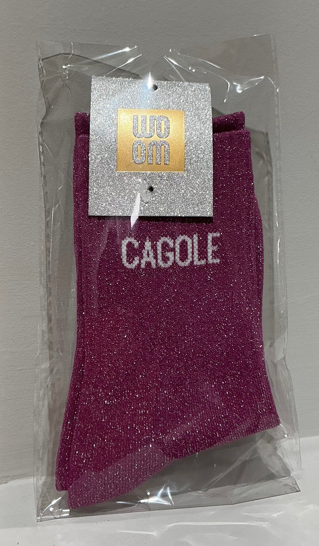 Chaussettes à paillettes cagole