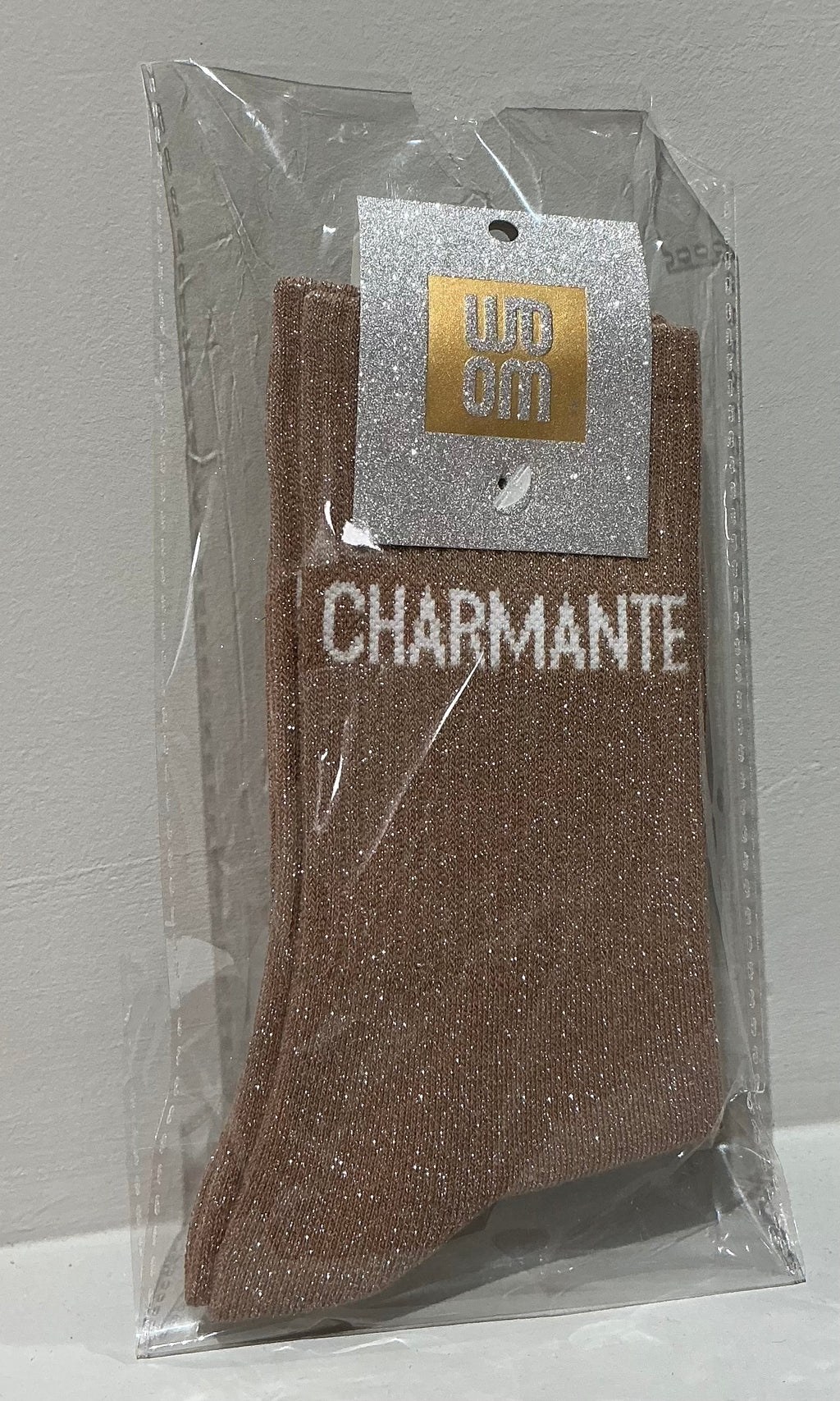 Chaussettes à paillettes charmante