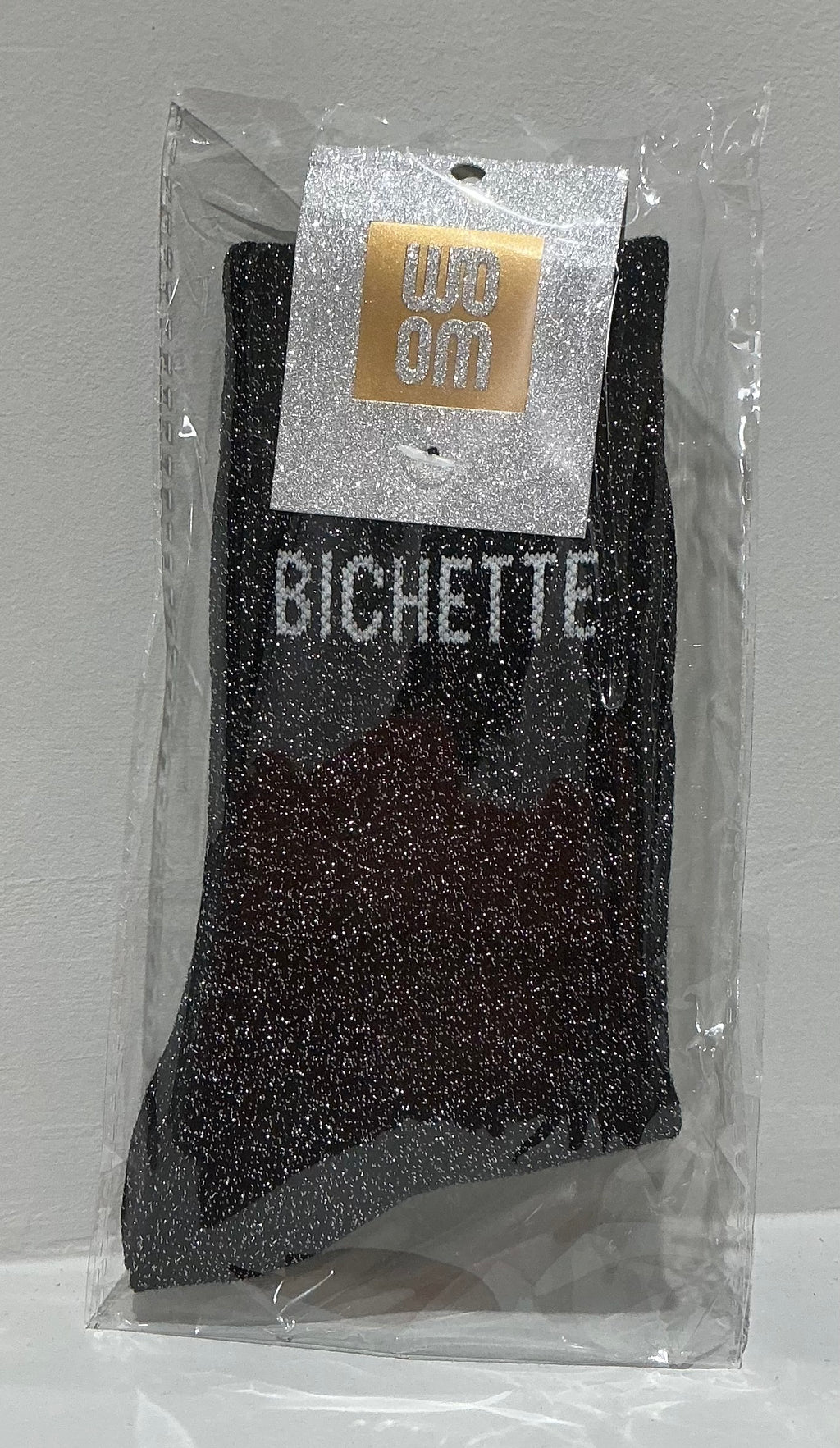Chaussettes à paillettes bichette