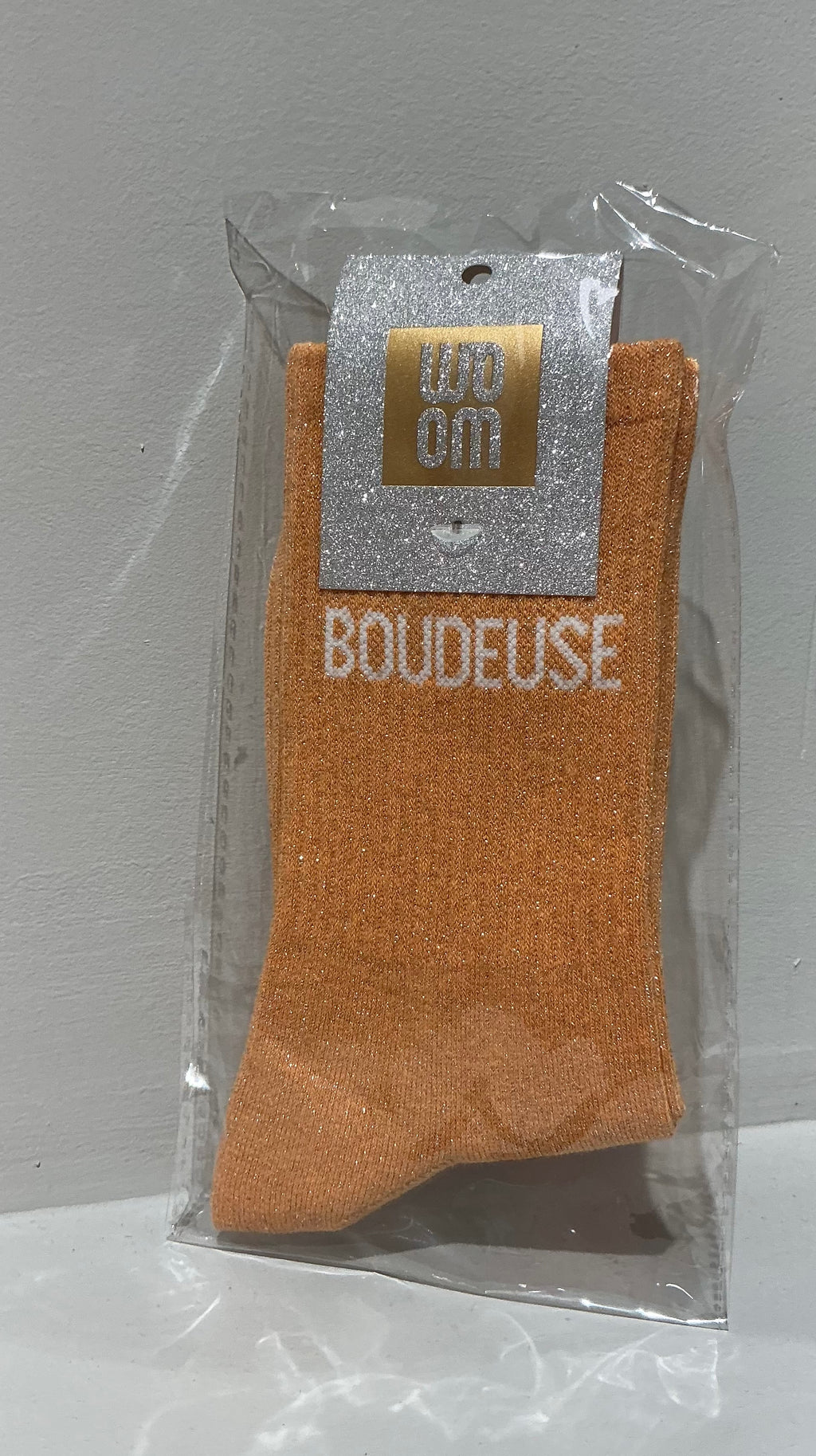 Chaussettes à paillettes boudeuse