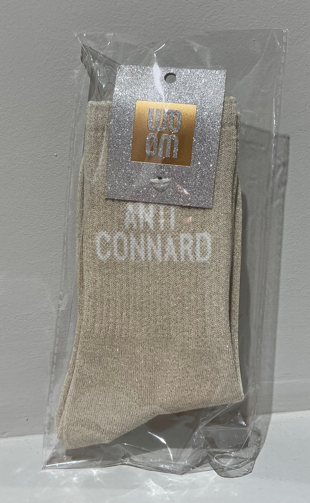 Chaussettes à paillettes anti connard