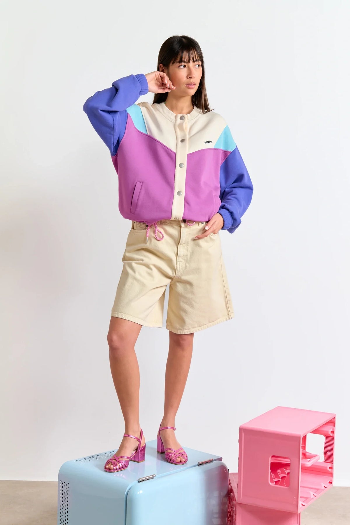 Veste PERPÈTE Jesse mauve