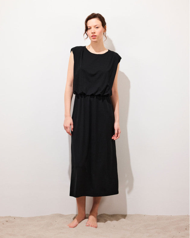 APPLE • Robe longue dos nu sans manches