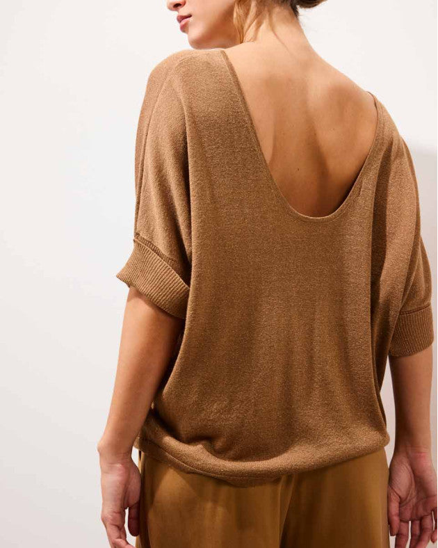 BUCKLEY • Pull oversize en maille irisée