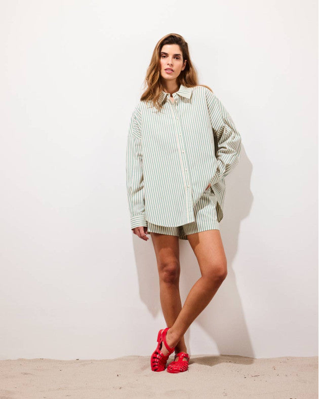 CAPRIO • Chemise à rayures en coton