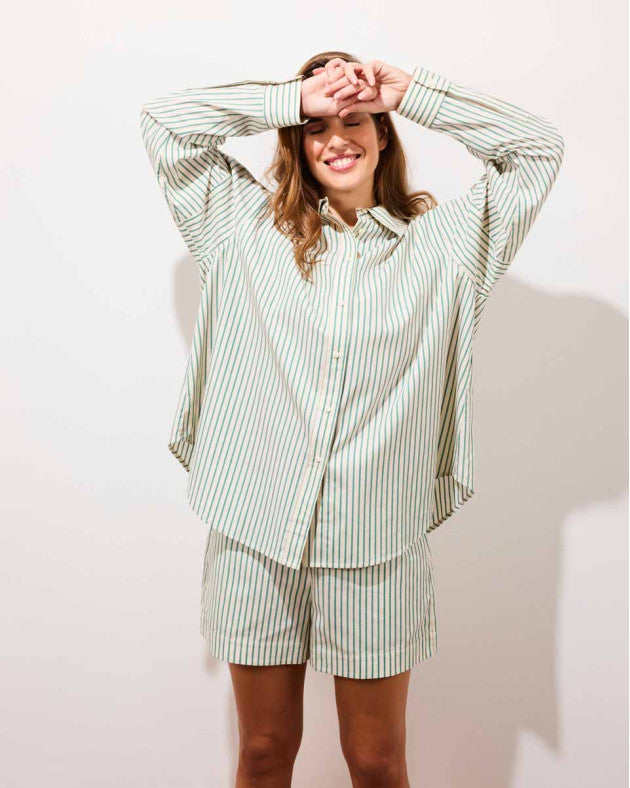 CAPRIO • Chemise à rayures en coton