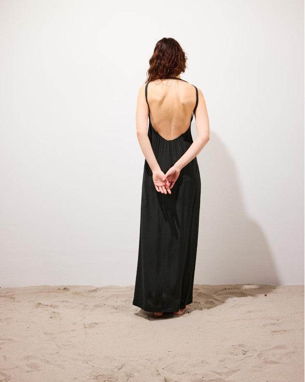 JOGA • Robe longue dos nu sans manches