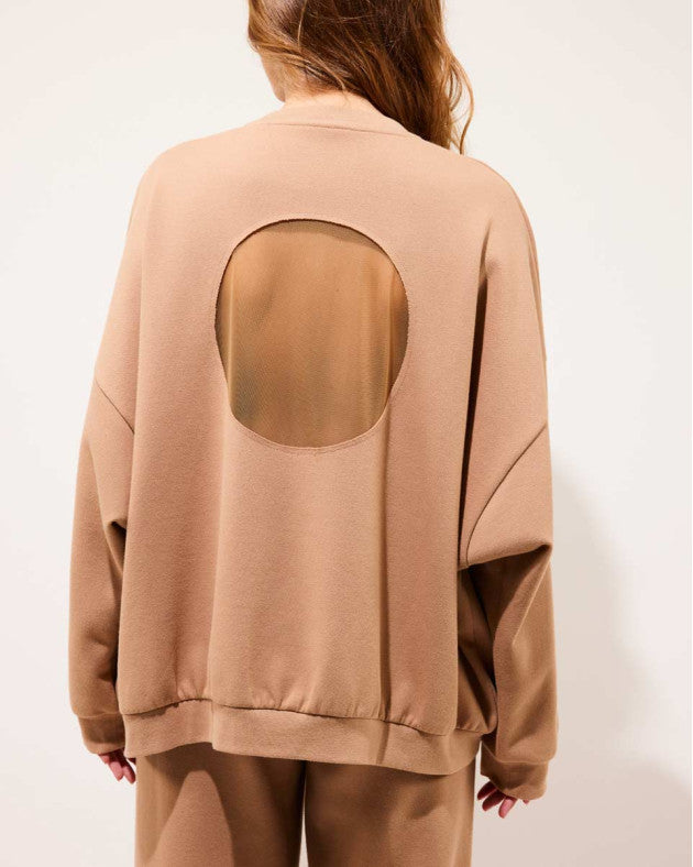 LUCA • Sweat dos nu oversize