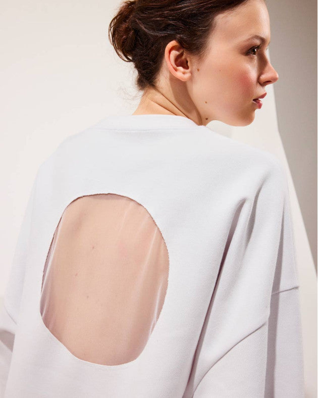 LUCA • Sweat dos nu oversize