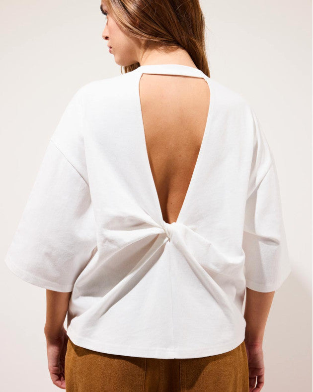 ROMA • Top dos nu en coton